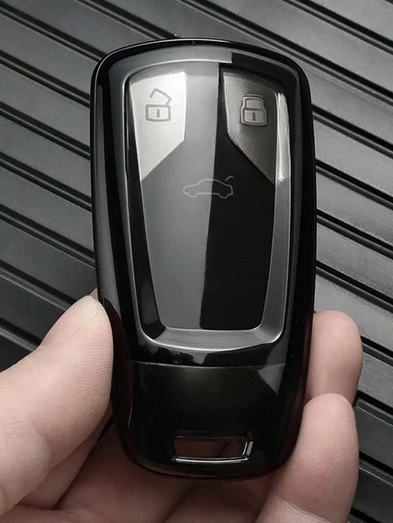 TPU Car Remote Key Case Cover Shell For * A4 B9 A5 A6 8S 8W Q5 Q7 4M S4 S5  S7 TT TTS TFSI RS Protector Accessories